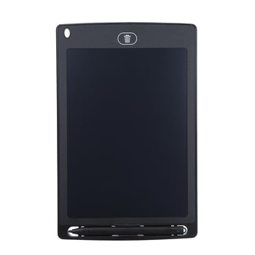 8.5-inch LCD Drawing Tablet Portable Digital Writing Notepad Electronic Graphics Board Note Reminder Bold Font with Stylus (Black)