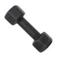 thumbnail image 2 of CAP Barbell, Black Neoprene Dumbbell, 9lb Single, 2 of 5