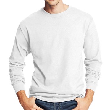 Hanes T-Shirt à Manches Longues en Coton ComfortSoft 5.2 oz