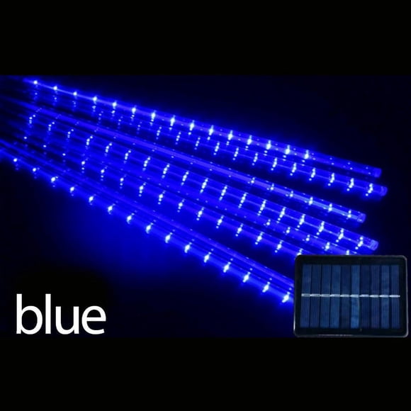 Clearance! 30CM Solar Rainproof 8-heel Double-sided Pasted Outdoor Ice Decorative Color Lamp String Deal of Day Today'S Deals #76