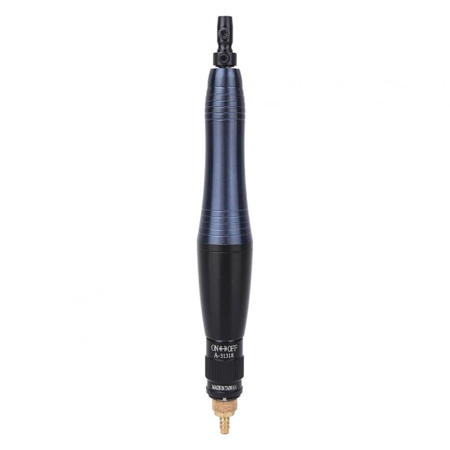 Peahefy Air Grinder, 0.2in Inlet 0.6mm Stroke Air Grinding File, Reciprocating Polishing Tool, High Hardness For Woodworking Polishing Grinding Machinery