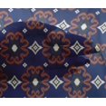 thumbnail image 4 of oneOone Viscose Chiffon Fabric Diamond & Swirl Ikat Decor Fabric Printed BTY 42 Inch Wide, 4 of 4