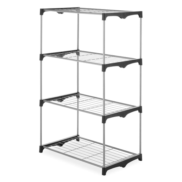 Whitmor 4 Tier Shelf Tower - Closet Storage Organizer