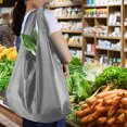 thumbnail image 1 of Agiferg Sac Fourre-Tout Pliable et Réutilisable Sac de Rangement Portable de Voyage Multicolore Sac d'Épicerie de Supermarché, 1 of 8