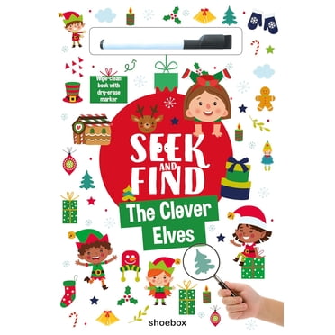 Seasonal: Seek and Find the Clever Elves by Kim Huynh