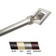 thumbnail image 1 of Central Design 100-69-485 Lance Tringle à Rideau de 1 Po, 48-84 Po - Nickel Satiné, 1 of 1