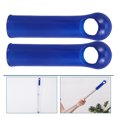 thumbnail image 3 of 2pcs Replacement Broom Handle Grip Mop End Cap Dustpan Pole Sleeve Long Handle Attachment For Sweeping Tools Accessories, 3 of 8