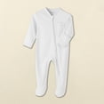 thumbnail image 2 of Baby Footie Pajamas with Mittens Newborn Soft Zip Sleeper, 2 of 3