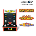 thumbnail image 2 of Arcade1Up PAC-MAN Countercade – 3 Jeux Classiques, Console Rétro de Table pour la Maison, Écran de 17,78 cm, Console Portable pour Salle de Jeux, 2 of 6
