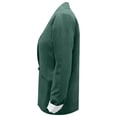 thumbnail image 4 of Womens Fashion Casual Solid Open Front Cardigan Long Sleeve Jacket Coat, 4 of 5