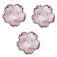 thumbnail image 1 of 3Pcs Small Glass Plate with Golden Border Mini Seasoning Dessert Cute Style Sakura Bowl for Ice Cream Salad, 1 of 6