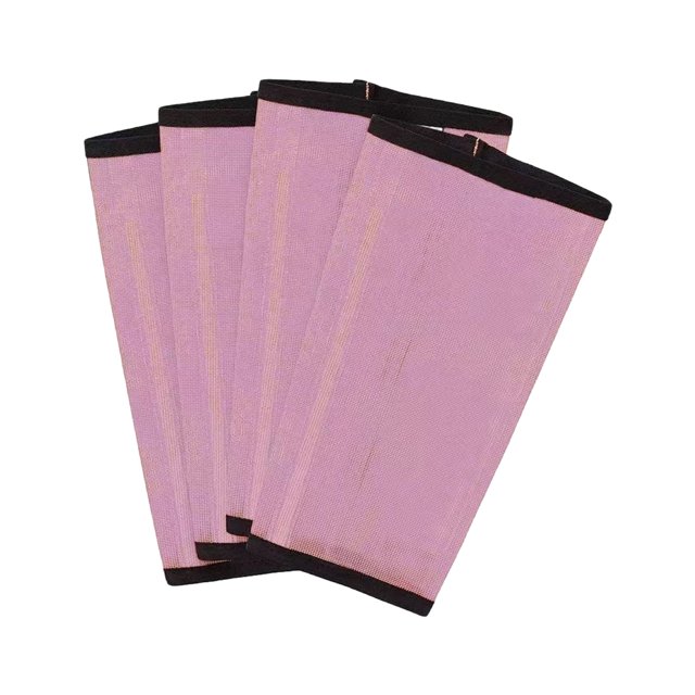 kurtrusly Housses de Pattes de Cheval Anti-Mouches Cheval Confortables et Sécuritaires Insectes Ces Housses de Pattes de Cheval Sont Compactes Rose