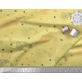thumbnail image 2 of Soimoi Poly Georgette Fabric Paisley & Jamdani Print Fabric by the Yard 42 Inch Wide, 2 of 2