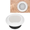thumbnail image 4 of Round Air Vent, Light Weight  Louver Grille Cover Delicate  For Bathroom Office Kitchen 4in, 4 of 8