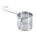 thumbnail image 2 of GROWTH TANK Stainless Steel Pasta Noodle Strainer Mesh Food Strainer for Rinsing Cooking 8x7cm, 2 of 9