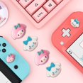 thumbnail image 3 of 4 PCS Thumb Grips Caps for Switch/Switch Lite/Switch OLED, Analog Stick Button Cover, Cute Joystick Caps for Joycons Controller, 3 of 7