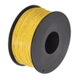 thumbnail image 1 of Uxcell 28AWG Stranded Wire Hookup 50M/164ft Yellow, Electrical Wire UL1007 Spool, 1 of 6