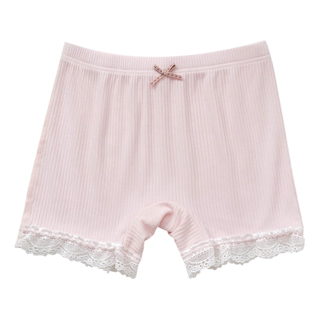Girls Safety Shorts - High-Waisted Anti-Slip Underwear & Layering Essentials | Must-Have Summer Essentials