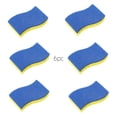 thumbnail image 3 of Feltree 6pc Wood Pulp Sponge Blue Scouring Cloth Kitchen Dishwashing Pot Cleaning Wood Pulp Sponge, 3 of 8