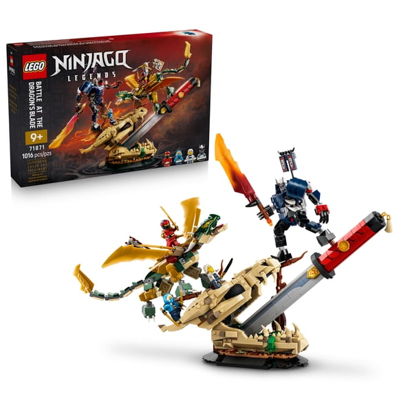 LEGO NINJAGO Le Combat sur la Lame du Dragon, Ensemble à Exposer 71871
