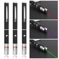 thumbnail image 2 of Estbridge 3Pcs Laser Pointer Energy-Efficient High Power Laser Pointer Lightweight Laser Light, 2 of 4