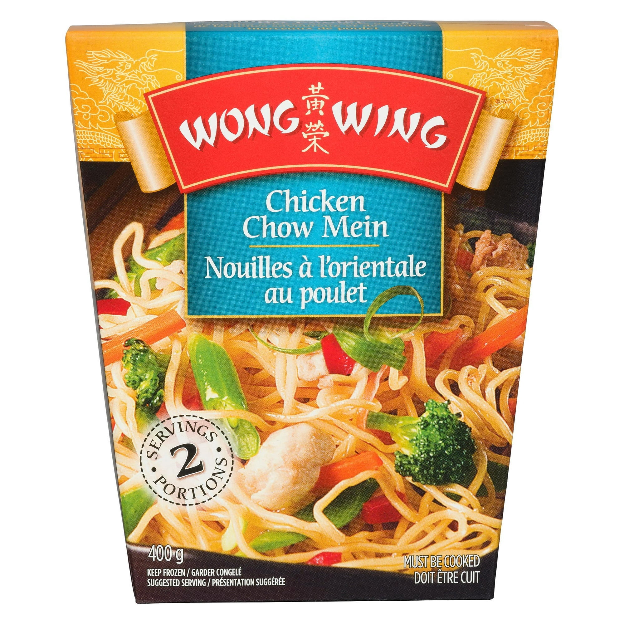 Wong Wing - Nouilles à l'orientale au poulet 400g