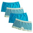 thumbnail image 1 of FEM Girl Seamless Girl Panties Boy Shorts - 4 Pack, 1 of 1