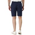 thumbnail image 3 of INSPIRE CHIC Men's Shorts Drawstring Waist Fish Pattern Beach Summer Board Shorts 28 Navy Blue, 3 of 7