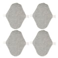 thumbnail image 3 of Cloth Panty Liners, Reusable Sanitary Pads Skin Friendly 4pcs Water Absorption  For Women S,M,L, 3 of 8