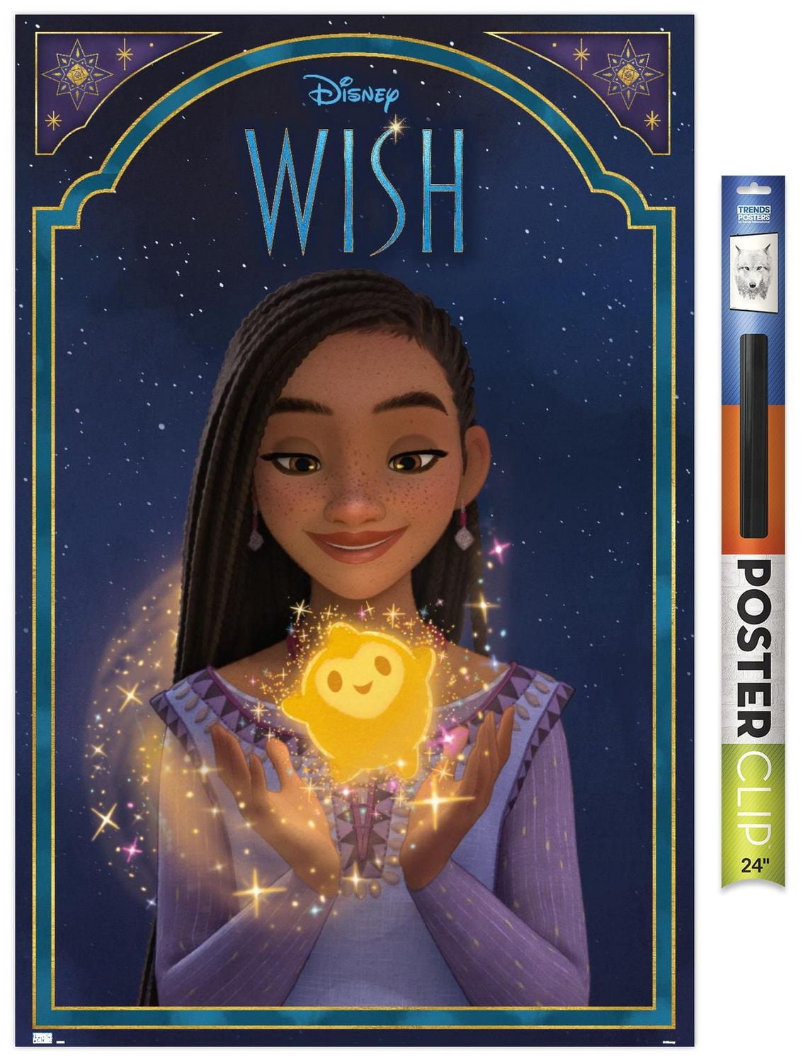 Disney Wish - Asha & Star Wall Poster