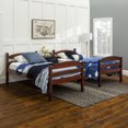 thumbnail image 3 of Manor Park Classic Solid Wood Twin Over Twin Bunk Bed, 3 of 7
