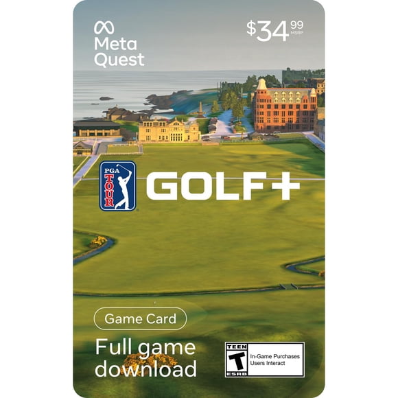Golf+ $34.99 Meta Quest Gift Card (Digital Code)