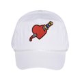thumbnail image 1 of Gravity Threads Casquette en Sergé de Coton Heart Stab - Blanc, 1 of 2