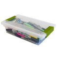 thumbnail image 3 of Sterilite Small File Clip Box Clear Storage Tote Container with Lid (30 Pack), 3 of 7