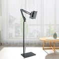 thumbnail image 3 of axGear Tablet Floor Stand Phone Holder Height Angle Adjustable Long Arm Mount, 3 of 8