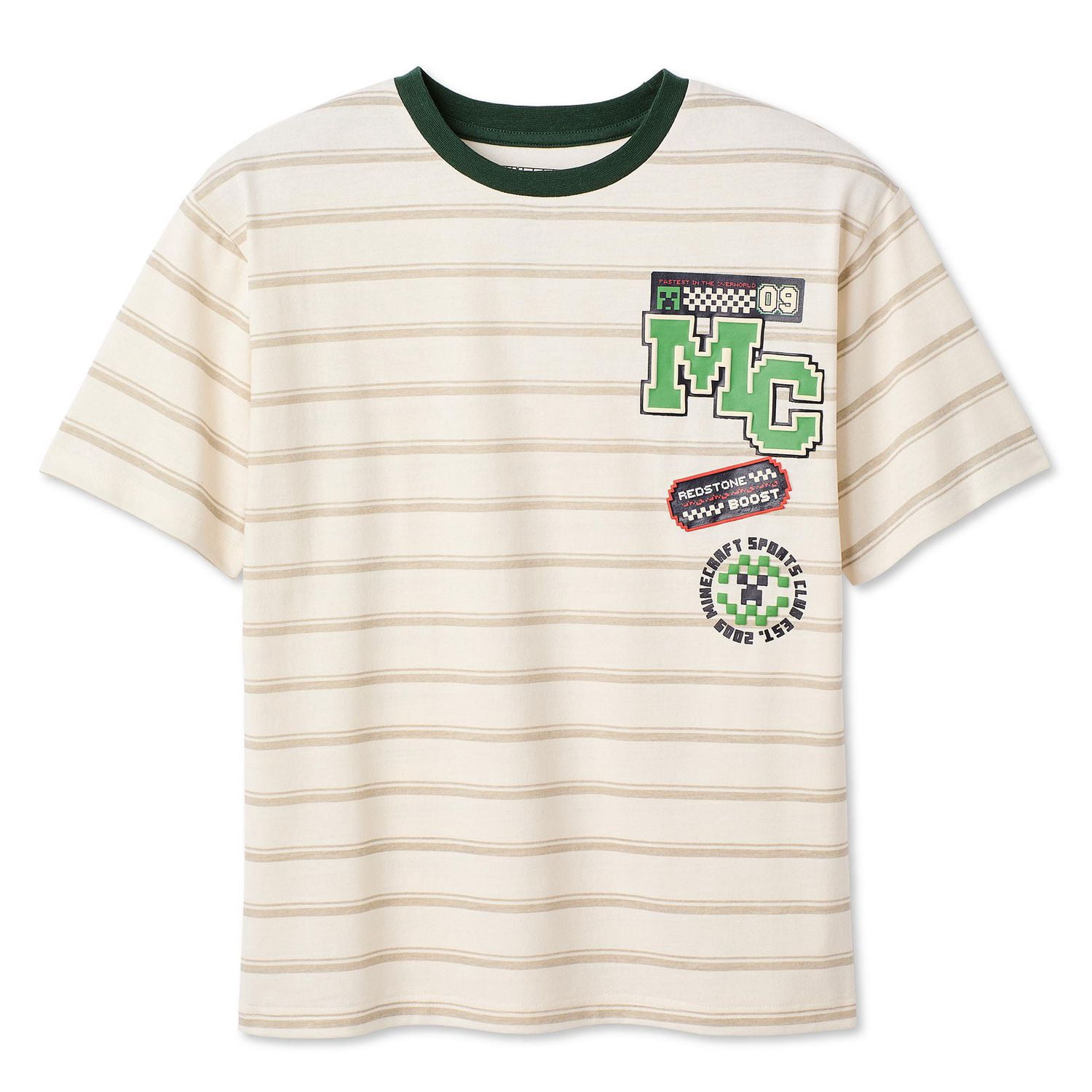 T-shirt à imprimé graphique Minecraft pour garçons