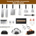 thumbnail image 2 of Comprehensive Griddle Accessories Kit for Blackstone, 22 Pcs BBQ Tools Set, 2 of 7