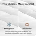 thumbnail image 4 of Bare Home Pillow-Top Mattress Pad, Reversible Topper, Full, 4 of 8