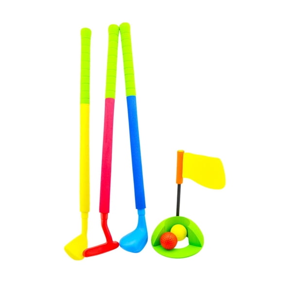 QualitChoice Golf Set With Golf Club For 2 3 4 5 Years Old Toys With Balls Sport Toys Gift Outdoor Playtime