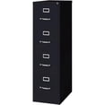 thumbnail image 3 of Pemberly Row Set of 6 Metal 4-Drawer Letter Width Vertical File Cabinet in Black, 3 of 11