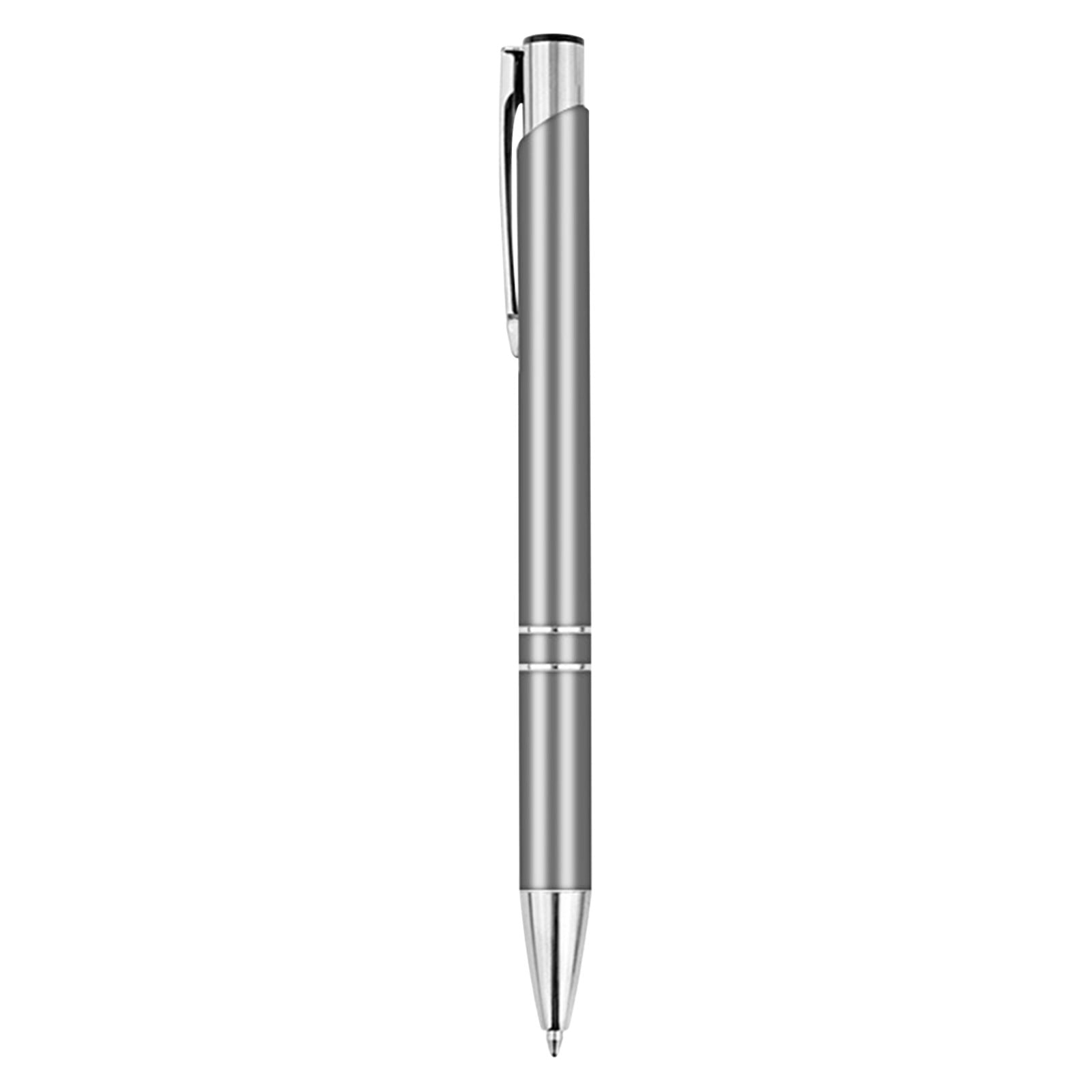 Btomtd Portable Black Metal Telescopic Ballpoint Pen Suitable For Office Writing For Teachers Ladies And Gentlemen2ml., F