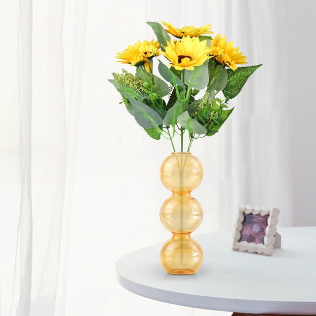 Vaidha Glass Flower Base Vase Glass Planter Airplant