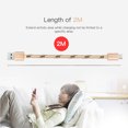 thumbnail image 2 of USB Type C Charger Cable Charging Data Cable Type-C Phone Cable Data Sync Nylon Braided, 2 of 8