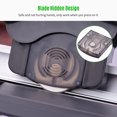 thumbnail image 3 of Amdohai JIELISI Paper Trimmer Replacement Blades Refill Security Safeguard Design Craft Paper Photo Picture Card Cutting for 959-3 A4 Paper Cutter, Straight Rotary Blades, 3 of 8