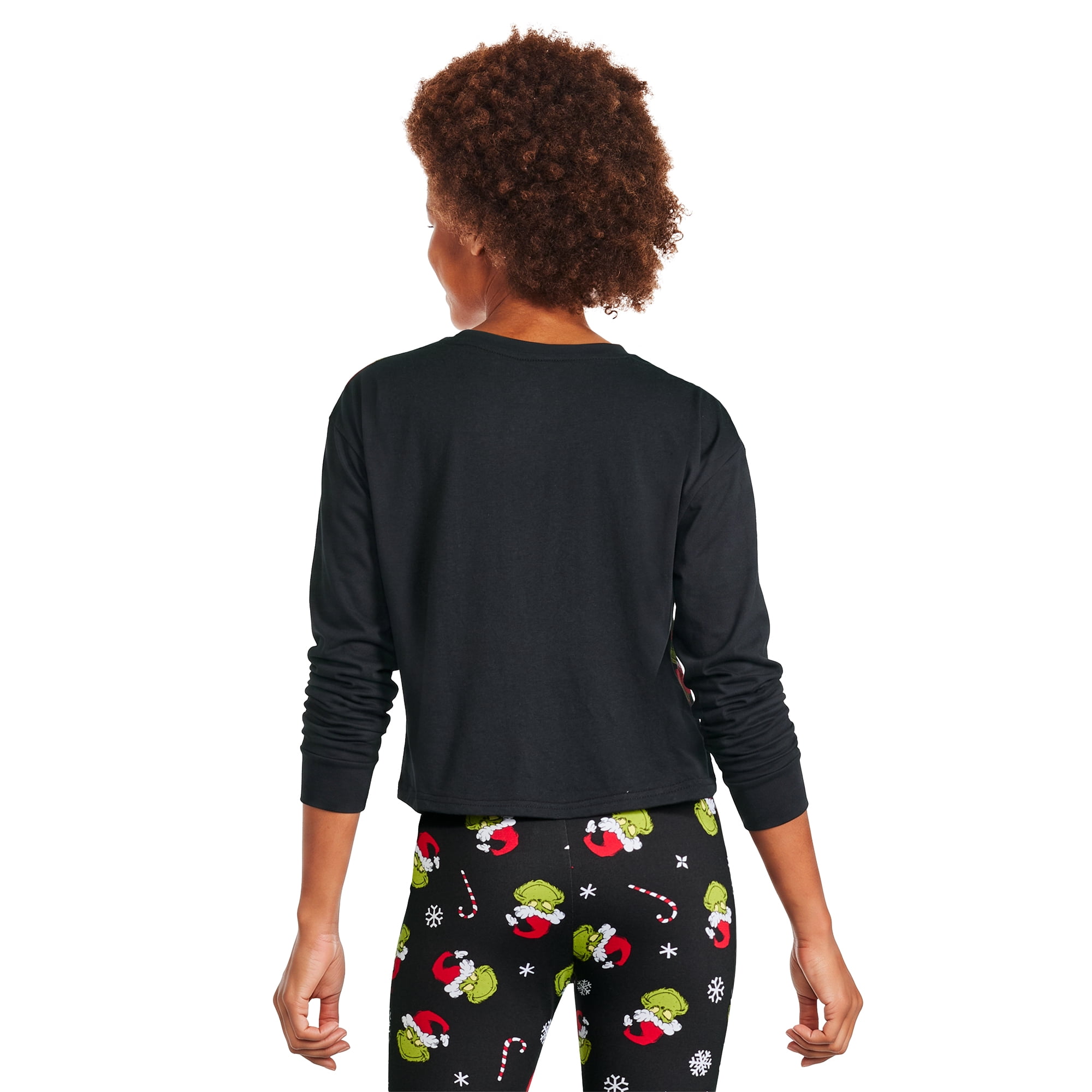 The Grinch Girls' Long-Sleeve Graphic T-Shirt