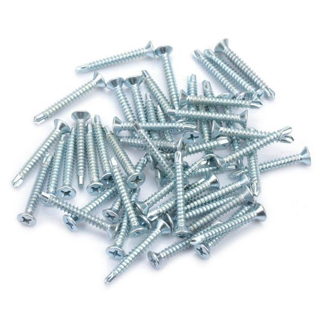 CUITING Self-drilling Screw Self-tapping 50pcs Metal Screws For Thin Sheet Steel Structure