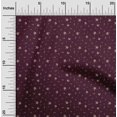 thumbnail image 1 of oneOone Cotton Poplin Fabric Leaves & Flower Floral Decor Fabric Printed BTY 42 Inch Wide, 1 of 4