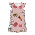 thumbnail image 1 of MIASHUI Robe de Princesse pour Filles, Chemises de Nuit, Pyjama pour Petites Filles, Robe de Nuit, Tenue de Sommeil, Rose, 5-6 Ans, 1 of 2