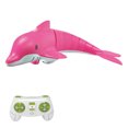 thumbnail image 1 of Pink Dolphin Remote-Controlled Boat with Water Spray Function - 2.4G Rechargeable Toy Boat for Kids (Single Battery Edition), 1 of 6