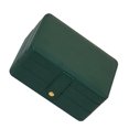 thumbnail image 1 of Jewelry Storage Box PU Leather Big Portable for Jewellery Case Storage organizer Care Rings Girls Green, 1 of 9